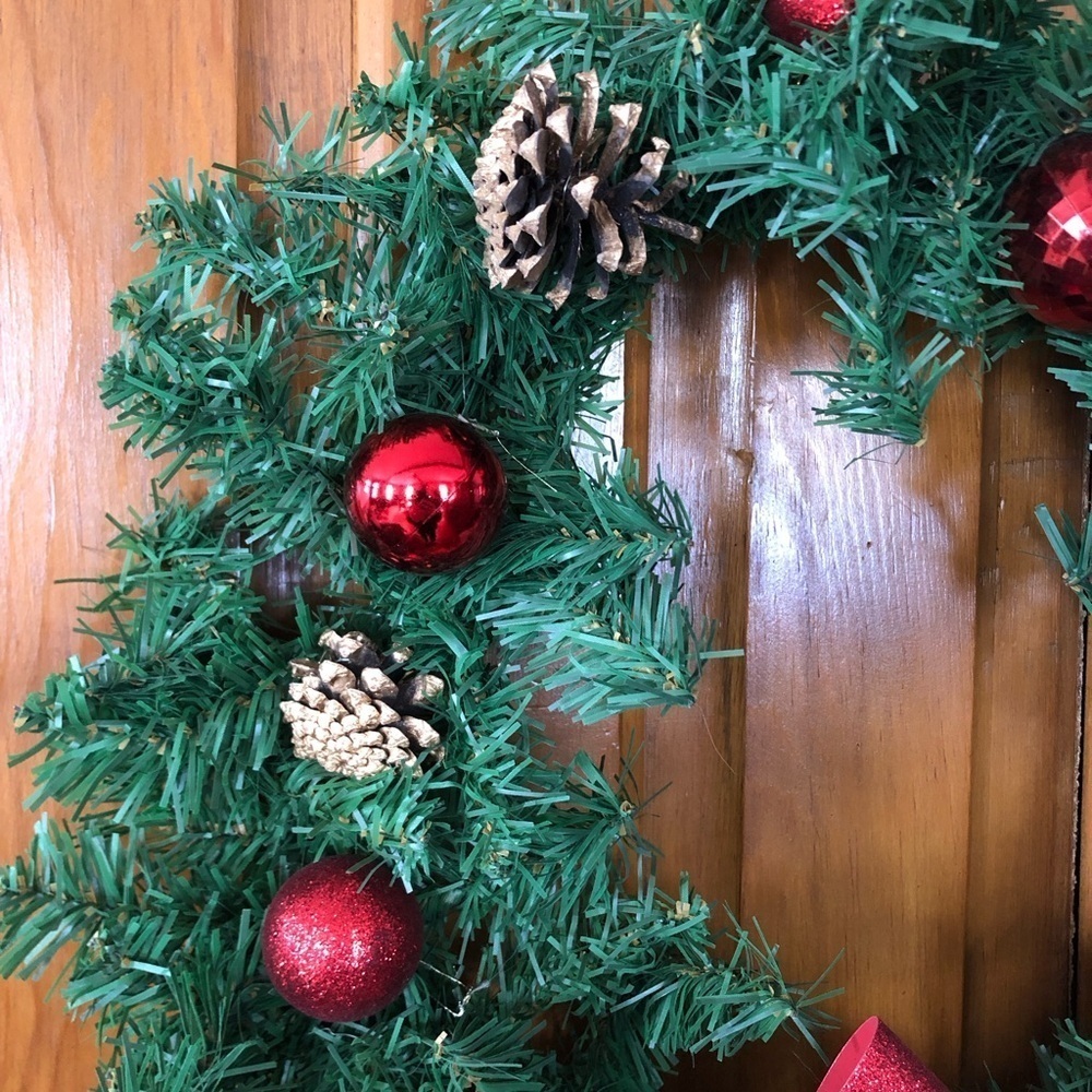 Handmade Holiday Wreath - Picture 4 of 8